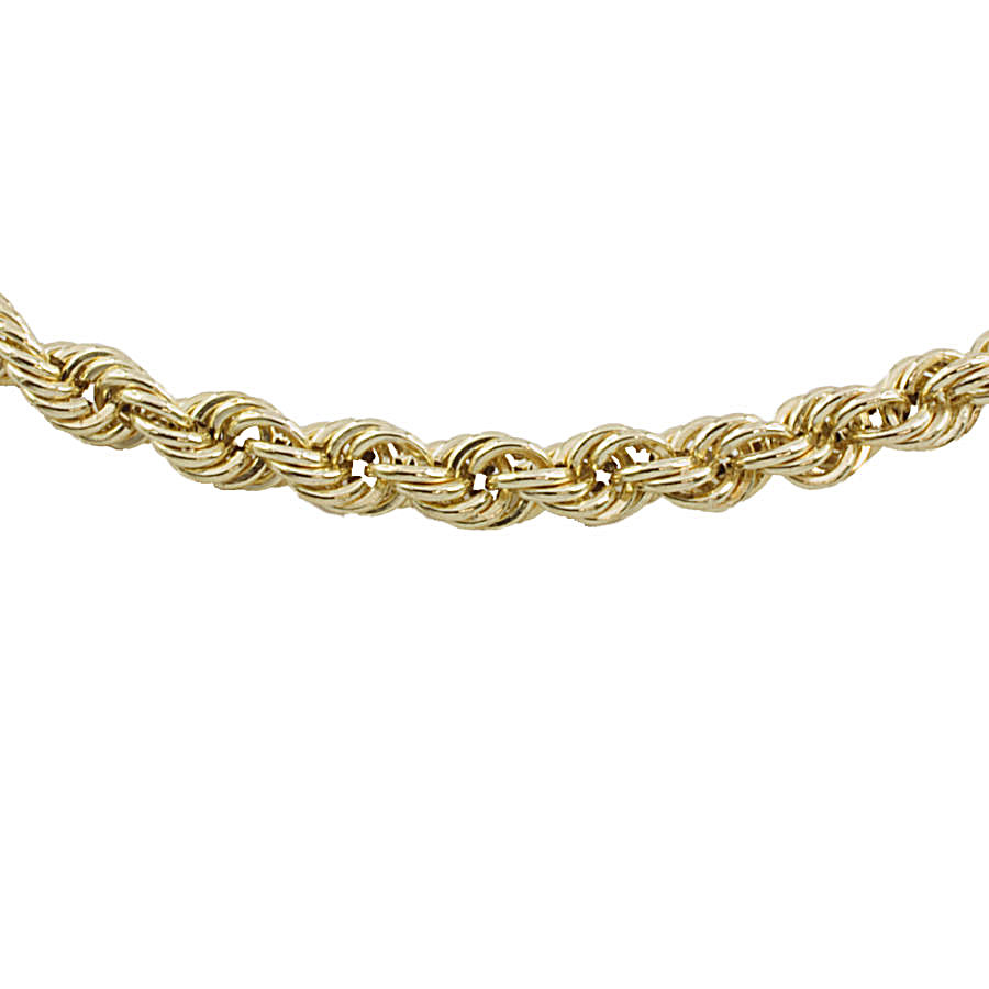 9ct gold 6.6g 18 inch rope Chain